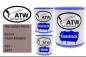 Preview: Mercedes-Benz, Bornit Pearl Metallic, 481 / 8481: 1L Lackdose + 1L Klarlack + 500ml Härter - Set, von ATW Autoteile West.
